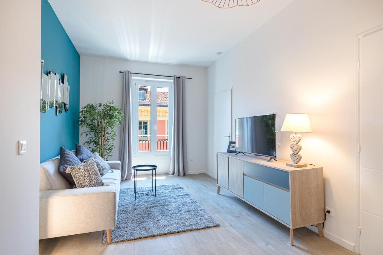 3 Fodere - Magnifique 2 Pieces - Quartier Du Port - Dernier Etage Apartment Nice Luaran gambar