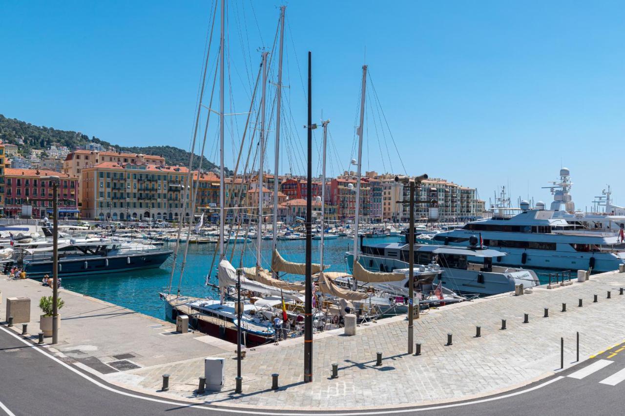 3 Fodere - Magnifique 2 Pieces - Quartier Du Port - Dernier Etage Apartment Nice Luaran gambar